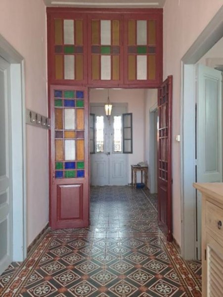 Kalyves Kreta, Kalyves: Elegante neoklassizistische Villa am Meer zu verkaufen Haus kaufen